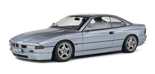 SOLIDO - Voiture de 1992 couleur grise – BMW 850 CSI - 1/18 - SOL1807004