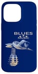 Coque pour iPhone 14 Pro Max Guitare acoustique Blues Musique