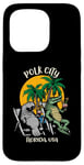 Coque pour iPhone 15 Pro Polk City Florida USA Manaté et alligator