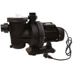 Pompe Filtration Piscine 1Cv 16M3/H - Couvercle Quicklock Sans Vis - Fournie Avec Raccords 50 - (à Utiliser En Complément D'Un Filtre à Sable Ou à