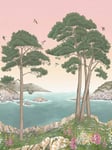 Osborne & Little Coastline Wallpaper Panel, W7680-03