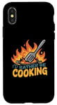 Coque pour iPhone X/XS I'd Rather Be Cooking Chef Cook Chefs Cooks