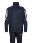 Adidas Sportswear Sportswear 3S Doubleknit Tracksuit Marinblå