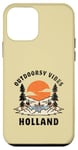 Coque pour iPhone 12 mini Outdoorsy Vibes Holland Voyage Vacances Hollande