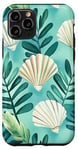 Coque pour iPhone 11 Pro Green Pop Art Tropical Coastal Petite-fille Esthétique