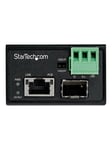 StarTech.com PoE+ Industrial Fiber to Ethernet Media Converter 30W