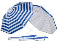 2 parasols avec étuis UV 30+ / Ø 180 cm - Royal Gardineer