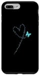 Coque pour iPhone 7 Plus/8 Plus Cœur peint par Butterfly