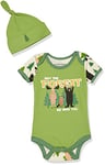 Little Blue House by Hatley Baby Boy's Bodysuit & Hat, May The Forest Be With You, 18-24 Months