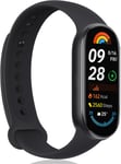 Mi Smart (2024) Montre Connectée, Ecran Amoled 1,64""Traceur Sportif, 233 Mah,150+ Modes Sport, Bt 5.4 Bracelet D'activité Physique, Moniteur De Fréquence Cardiaque, Sommeil, Stress, Noir