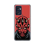 ERT GROUP Coque de téléphone Portable pour Oppo RENO 7 5G Original et sous Licence Officielle Star Wars Motif Darth Maul 004 Parfaitement adapté à la Forme du téléphone Portable, Coque en TPU