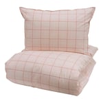 Borås Cotton Lumi Påslakanset 230x220 Rosa