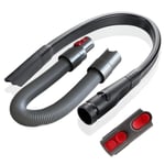 Flexibelt lansmunstycke kompatibelt för Dyson V15 V11 V10 V8 V7, Flexibelt munstycke för bilrengöringssats förlängningsslang