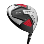 Wilson Staff Golf Club, Pro Staff SGI Driver, For Left Handers, Graphite Shaft, Silver/Red, WGD154200