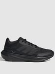 adidas Unisex Kids Runfalcon 3.0, Black/Black, Size 2 Older