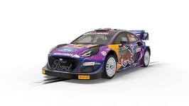 Scalextric Cars - C4448 Ford Puma WRC – Sebastien Loeb - Toy Slot Car for use Race Tracks or Set - Small Kids Gift Ideas for Boy/Girl Ages 5 Accessories, Purple