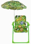 Casa Con Te Chaise pour Enfants avec Parapluie