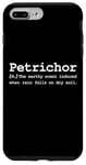 iPhone 7 Plus/8 Plus Petrichor Word Funny Poetic Nature Forest Rain Soil Love Fan Case