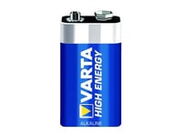 Varta High Energy - Batteri 6Lr61 - Alkaliskt