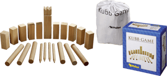 Philos Philos Beechwood Kubb Game Original 31x28cm Pihapelit ja ulkoleikit NATUREL