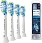 4X Genuine C3 Premium Plaque Control Brush Heads for Philips Sonicare Toothbrush