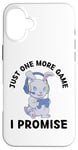 Coque pour iPhone 16 Plus Cute Rabbit, encore un jeu, je le promets à Rabbit Lover