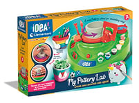 Clementoni- Laboratorio Idea – My Pottery Lab – Laboratoire de céramique avec Tour électrique, potier, travaux, Jeu créatif Enfants 7 Ans – Fabriqué en Italie 18737, Multicolore Exclusivité sur Amazon