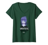 Womens Beetlejuice I Myself Am Strange And Unusual Lydia Quote V-Neck T-Shirt