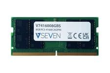 V7 - 8GB - DDR5 RAM - 5200MHz - SO DIMM 262-PIN - Ikke-ECC - CL42