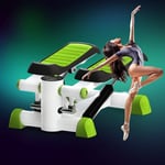 AHAI YU Portable Climber Stair Aerobic Mini Stepper with Display Machine With Resistance Bands Durable for Beginners and Professionals