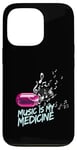 Coque pour iPhone 13 Pro Music is my Medicine for Music Lovers for a Music Lover