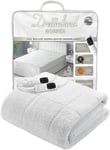 Electric Blanket Full Bed Size Sherpa Underblanket 190 x 137cm - Double Dual