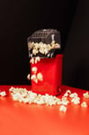 Popcorn Maker Machine Electronic Kid's Popper Hot Air Red Movie Night Xmas Gift