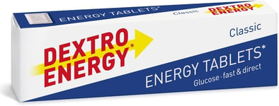 Dextro Energy Classic Tablets, 47 g, Pack of 24, Energy Tablets, for a Quick of