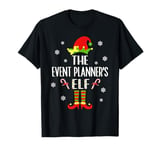 The Event Planner's Elf Funny Ugly Christmas Assistant T-Shirt