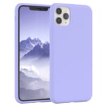 For Apple IPHONE 11 Pro Max Silicone Cover Case Protection Back Purple