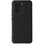 Avizar Case for Xiaomi 13T and 13T Pro Semi-rigid Soft-touch Anti-traces, Black