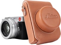 Étui en Cuir PU pour Leica D LUX7 D LUX8 D LUX Type 109 Appareil Photo, Housse Protection pour Leica D-LUX 7/ D-LUX 8 D-LUX Type 109 Caméra avec Bandoulière Réglable - Marron