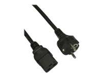 Akyga Pro Series - Strömkabel - power CEE 7/7 (hona) till IEC 60320 C19 - 250 V - 16 A - 1.8 m - svart