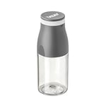 TATAY Bouteille Urban Drink, 400ml capacité, Hermétique, Tritan, sans BPA, Incassable, Ne Laisse ni Goût ni Odeur, Passe au lave-vaisselle et au micro-ondes. Gris