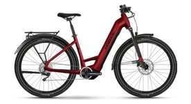 Vtc electrique haibike trekking 5 low shimano deore 11v 720wh 27 5   rouge