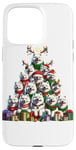 Coque pour iPhone 15 Pro Max Christmas Tree Samoyed Dog Sammies