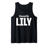 My Name Is Lily Funny Name Tag Tank Top