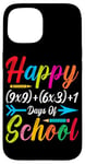 Coque pour iPhone 15 Happy (9x9) + (6x3) +1 jours d'école