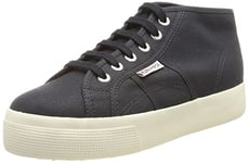 Superga Unisex 2578-COTU Oxford Flat, Navy-FWhite, 3.5 UK