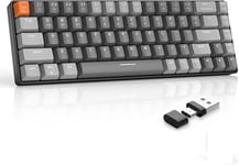 ZIYOU LANG K68 60% Wireless Mechanical Keyboard, Bluetooth 5.0/2.4Ghz (P156)