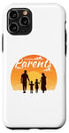 Coque pour iPhone 11 Pro Journée mondiale des parents, journée des grands-parents, papa maman, 1er juin