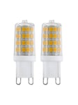 EGLO LED-lyspære SMD 3W/840 320 lumen 2-pack G9