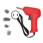 Pistolet de soudage plastique multifonction, agrafeuse chaude, soudeur Portable rouge pour radiateurs, r&eacute;paration de pare-chocs, prise am&eacute;ricaine 110V