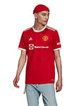 adidas Manchester United FC 2021/22 Men's Home Short Sleeve Replica Shirt